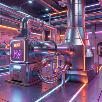 Hot blast mains between stove and blast furnace