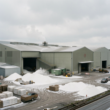 Salt and sugar processing plants