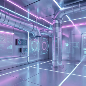 Ventilation ducts for backflow prevention