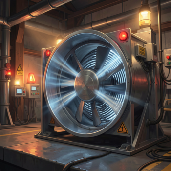 Fan outlet/inlet flow throttling and balancing