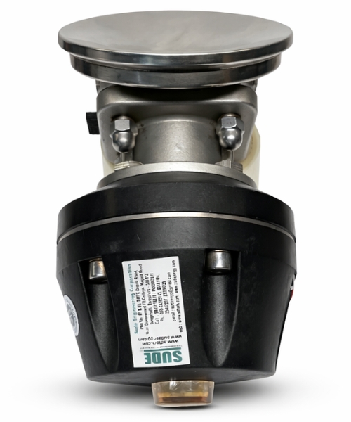 Tank bottom diaphragm valve with dome type plastic pneumatic cylinder / electric actuator