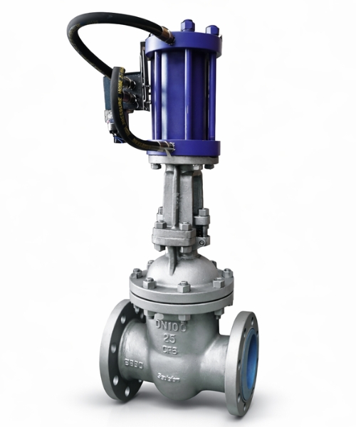 Hydraulic Cylinder Operated Sluice / Gate Valve 