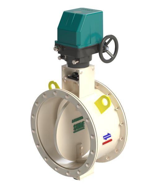 Electric Operated Butterfly Damper