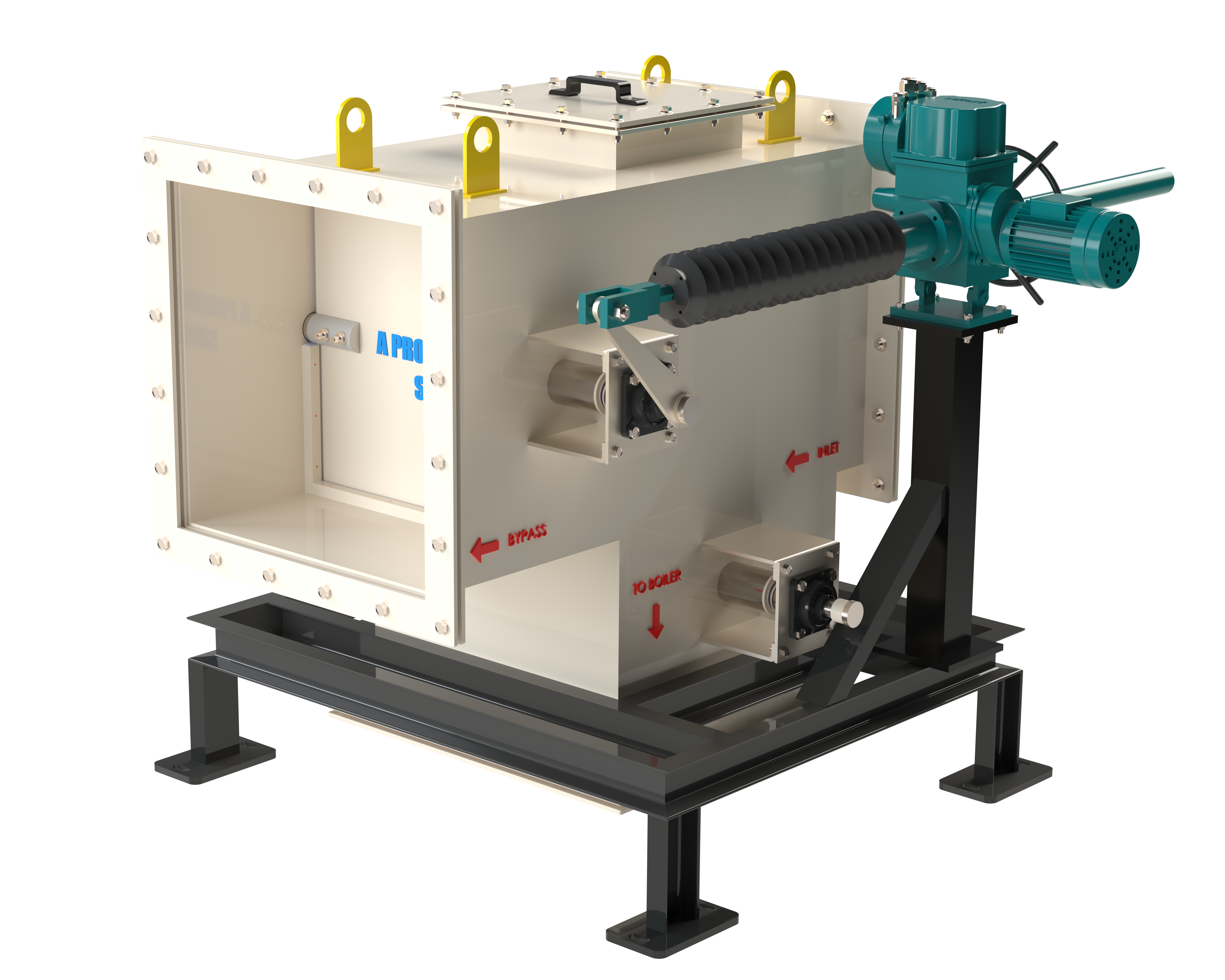 Motorised Diverter Damper