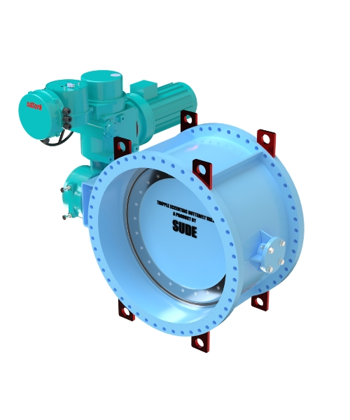 Triple Eccentric Butterfly Valve