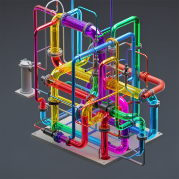 Steam and condensate distribution systems